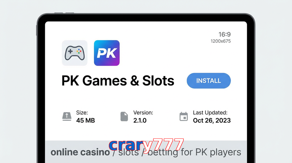Game list for Crary777 gameapk section