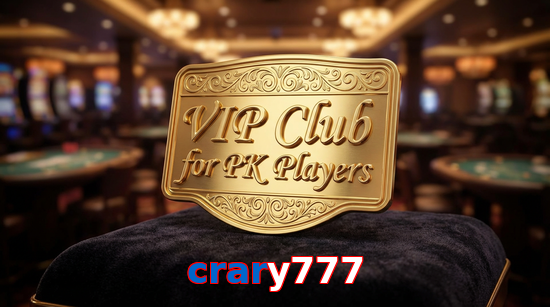 Main screen of Crary777 vip page for PK players